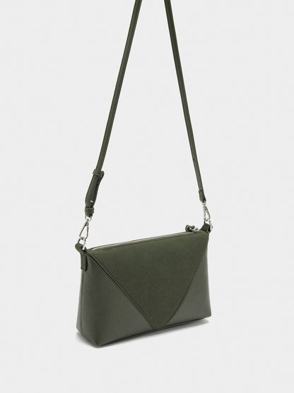Crossbody Bag Contrast Of Textures