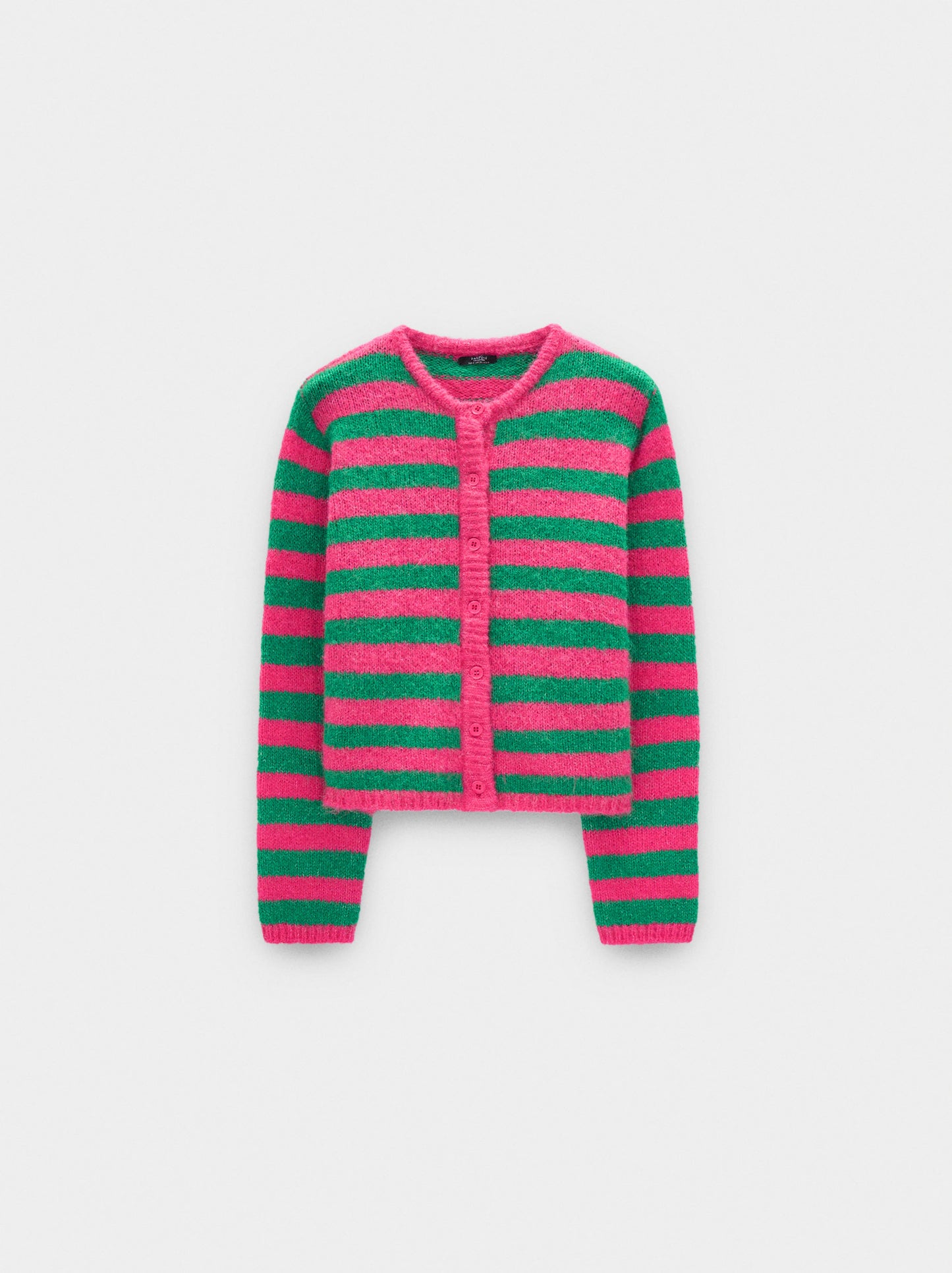 Knit Cardigan With Stripes