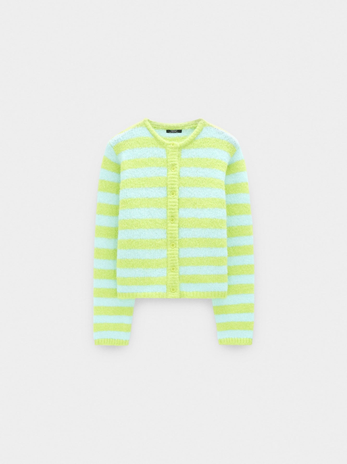 Knit Cardigan With Stripes