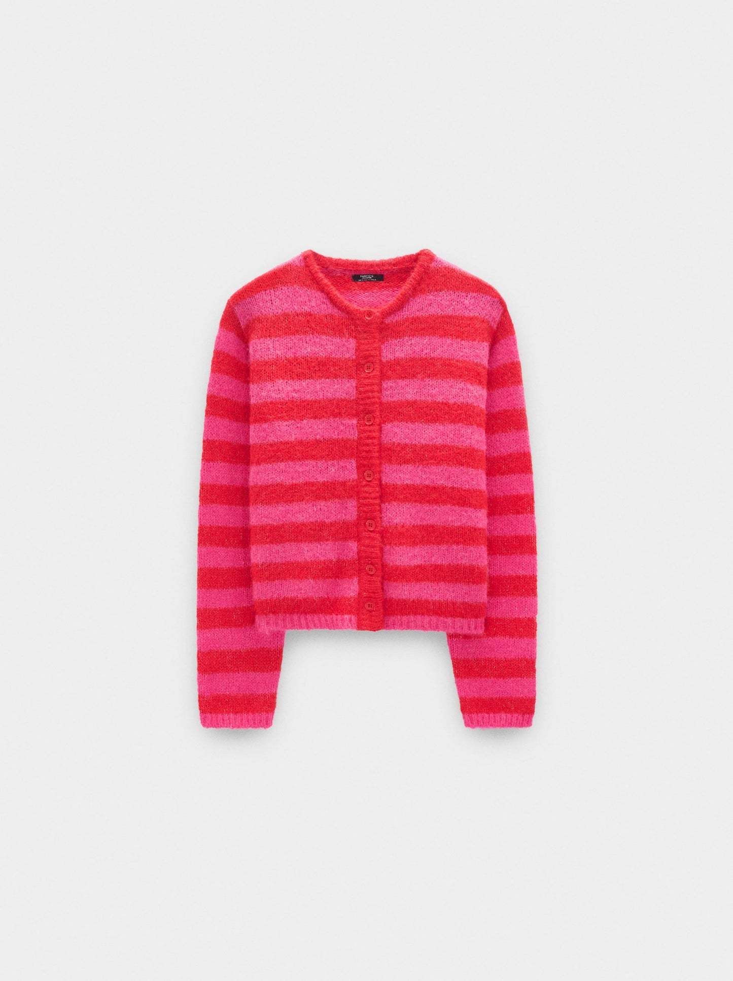 Knit Cardigan With Stripes