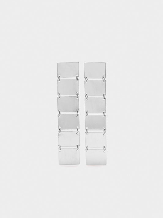 Long Rectangular Earrings