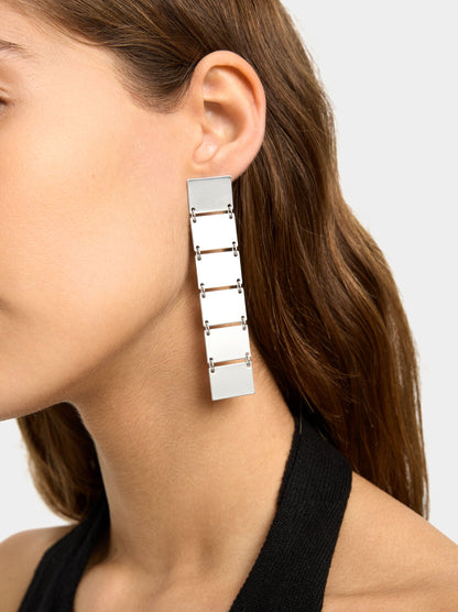 Long Rectangular Earrings