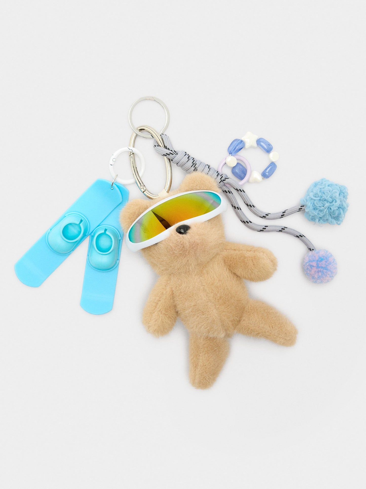Keychain Charm Ski - The Bear Collection