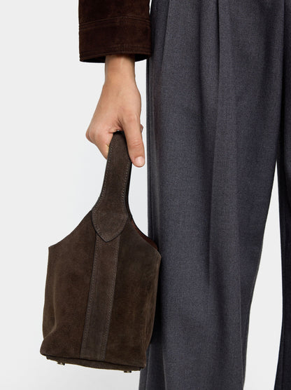 Suede Bucket Bag