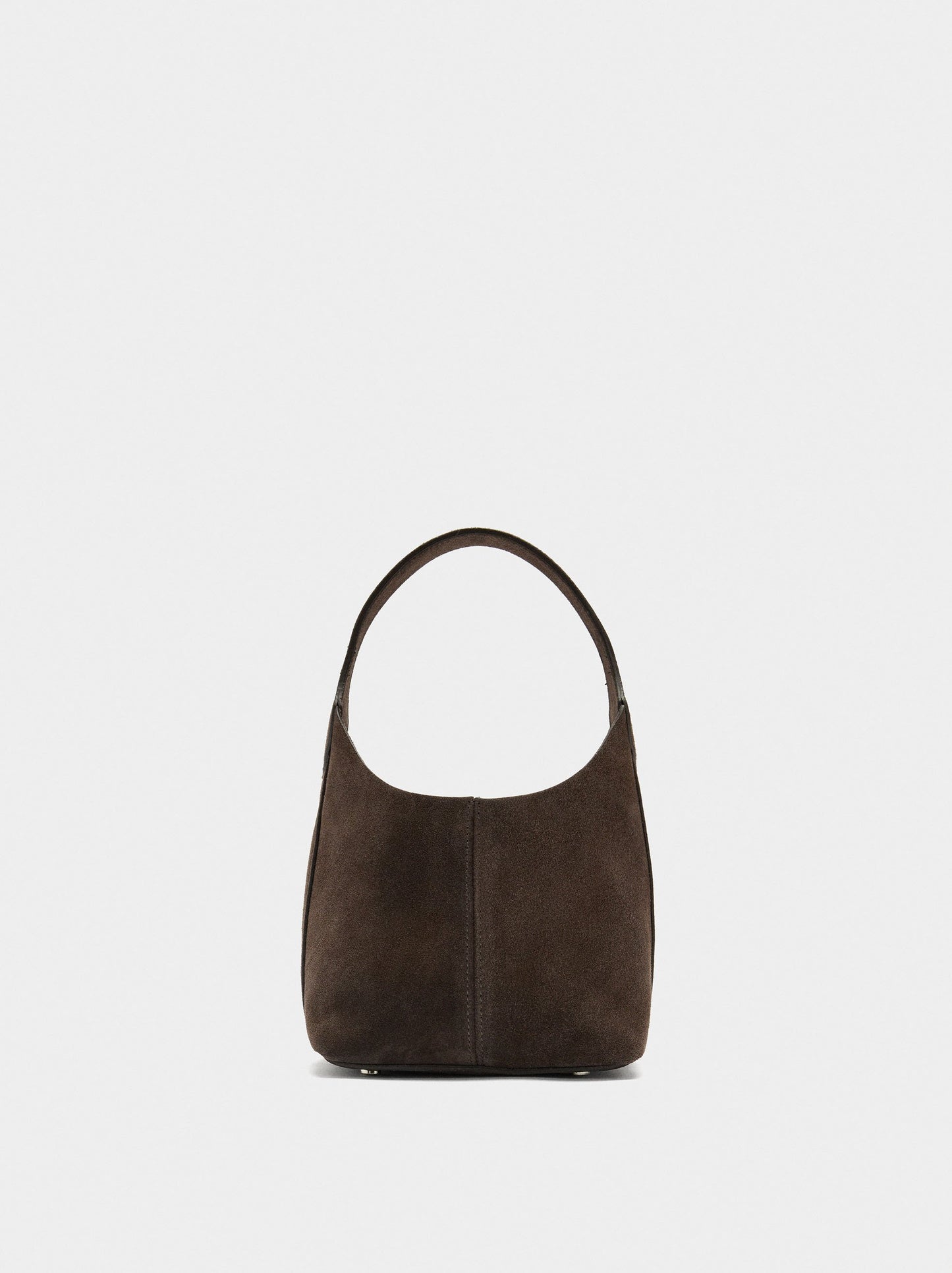 Suede Bucket Bag