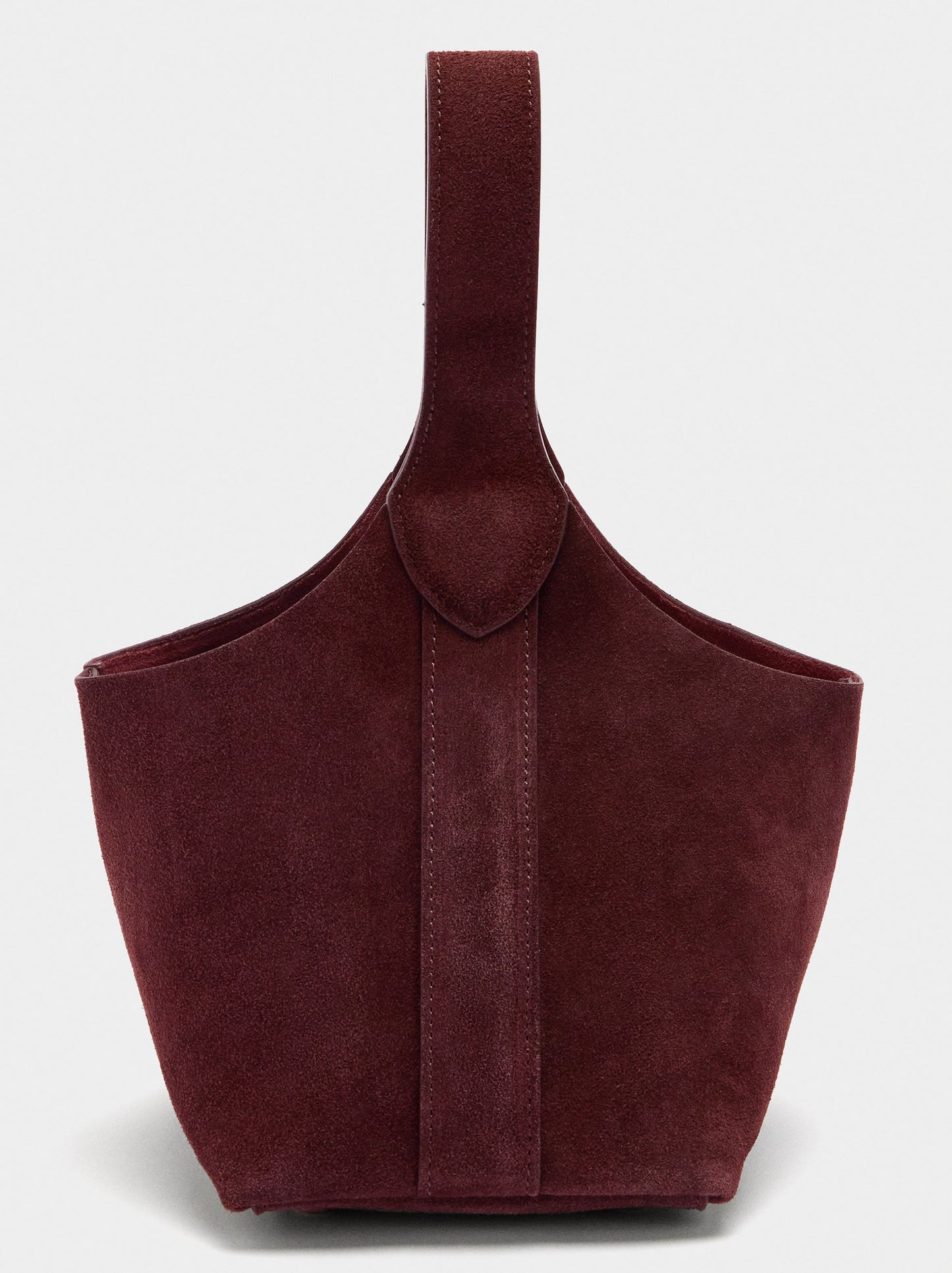 Suede Bucket Bag