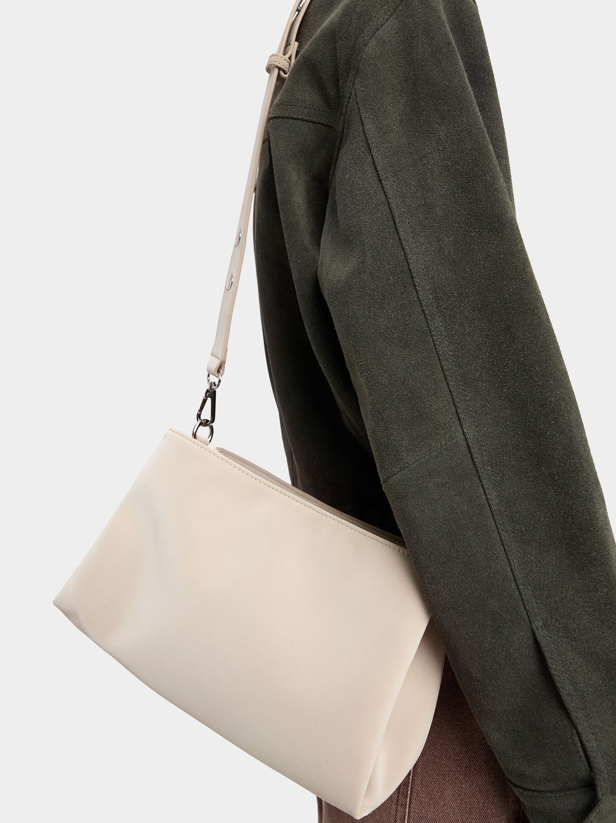 Shoulder Bag With Soft Texture