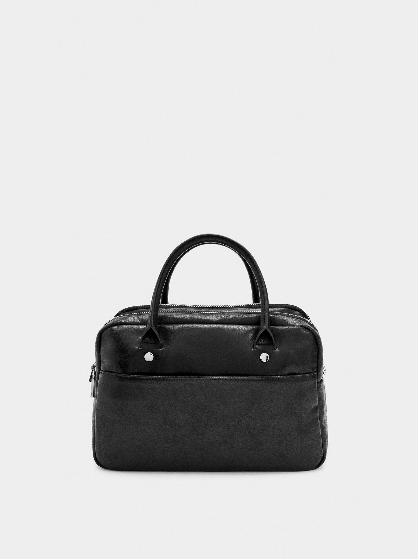 Bowling Bag With Cracked Effect