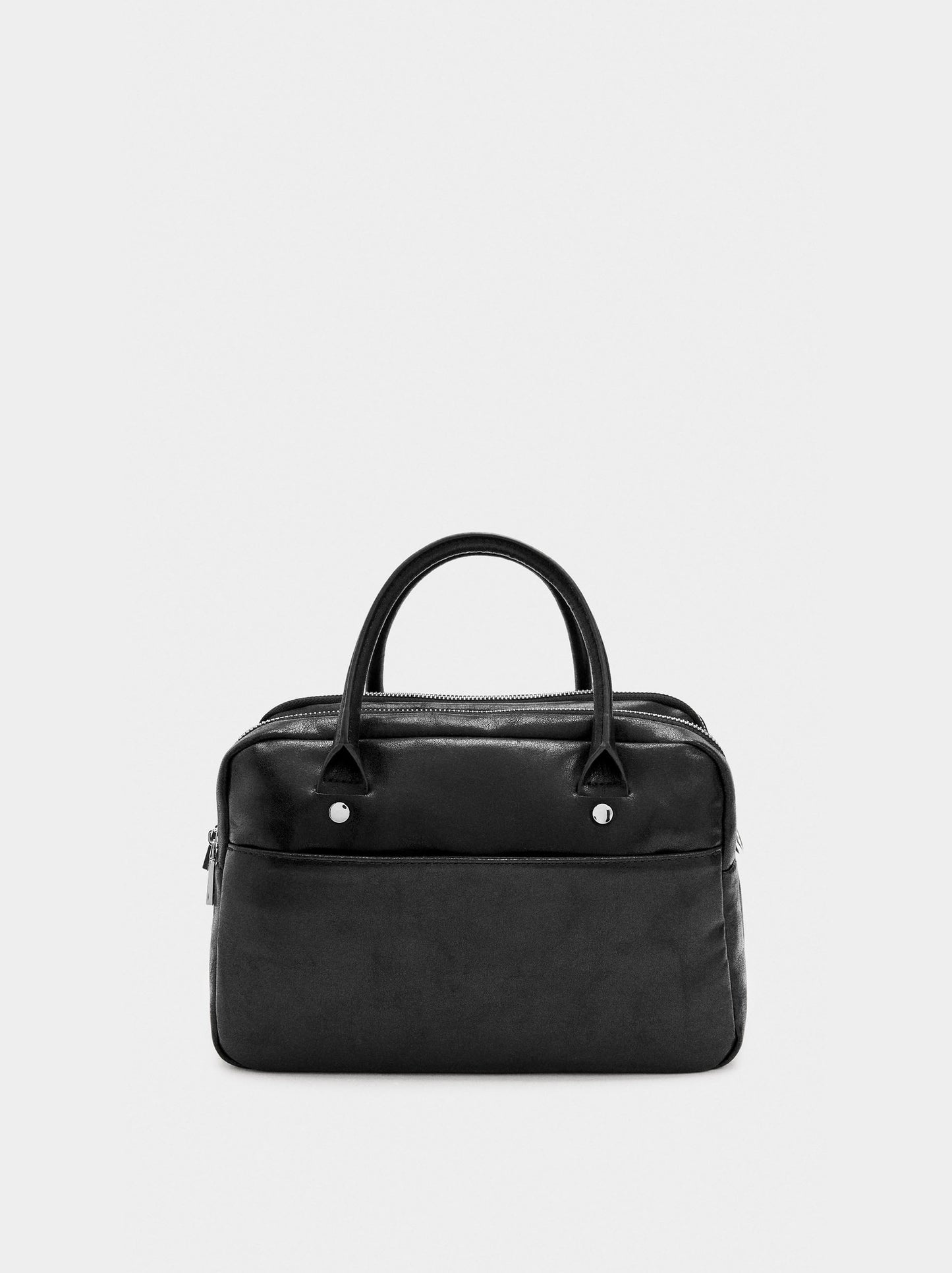 Bowling Bag With Cracked Effect