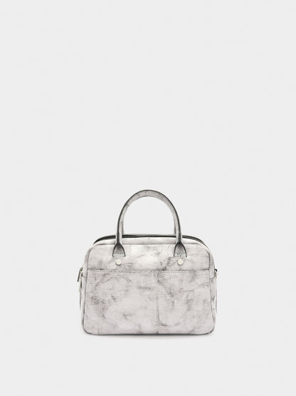 Bowling Bag With Cracked Effect
