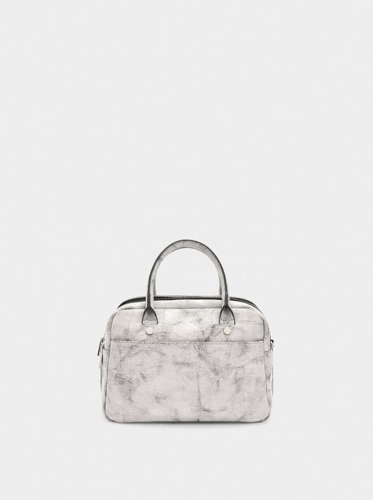 Bowling Bag With Cracked Effect