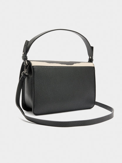 Animal Printed Crossbody Bag With Flap