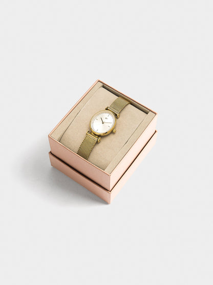 Oval Watch Stainless Steel Mesh