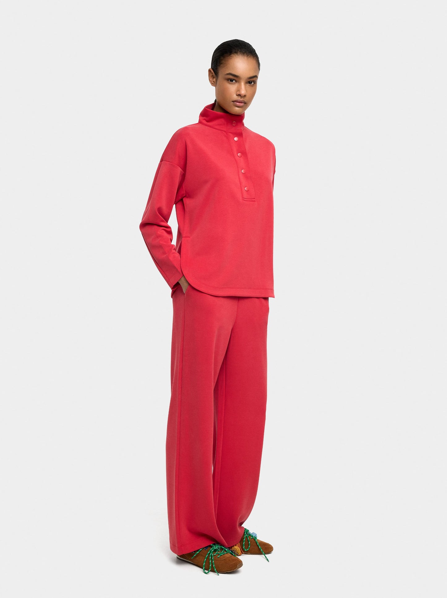 Trousers With Elastic Waist Soft Touch