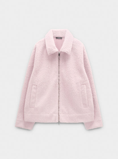 Coat With A Ribbed Texture
