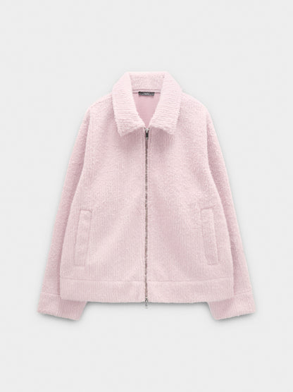 Coat With A Ribbed Texture
