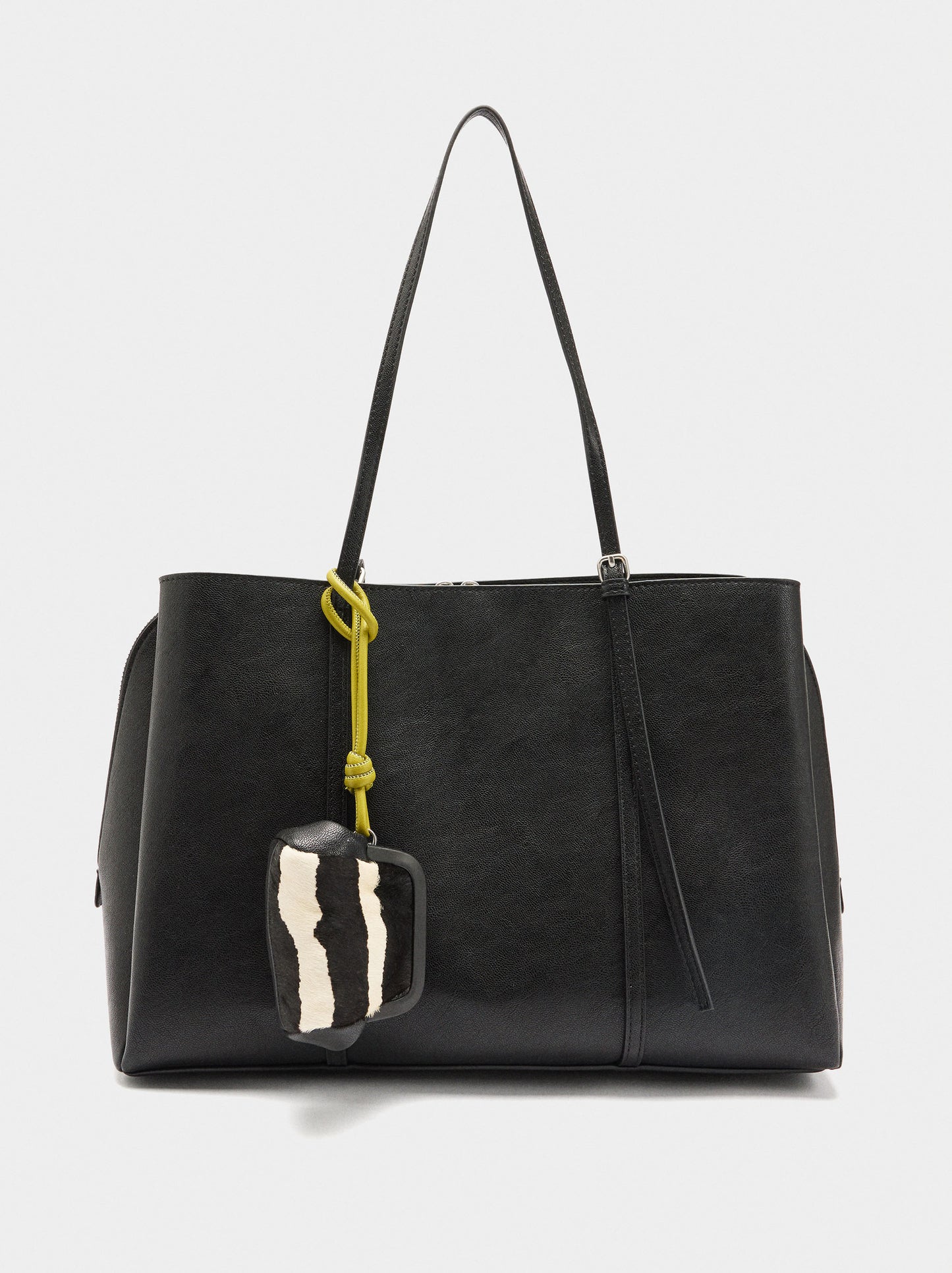 13" Laptop Bag With Leather Shoulder Strap