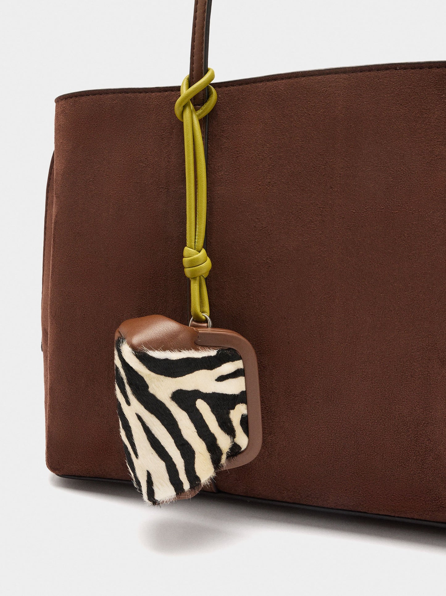 13" Laptop Bag With Leather Shoulder Strap