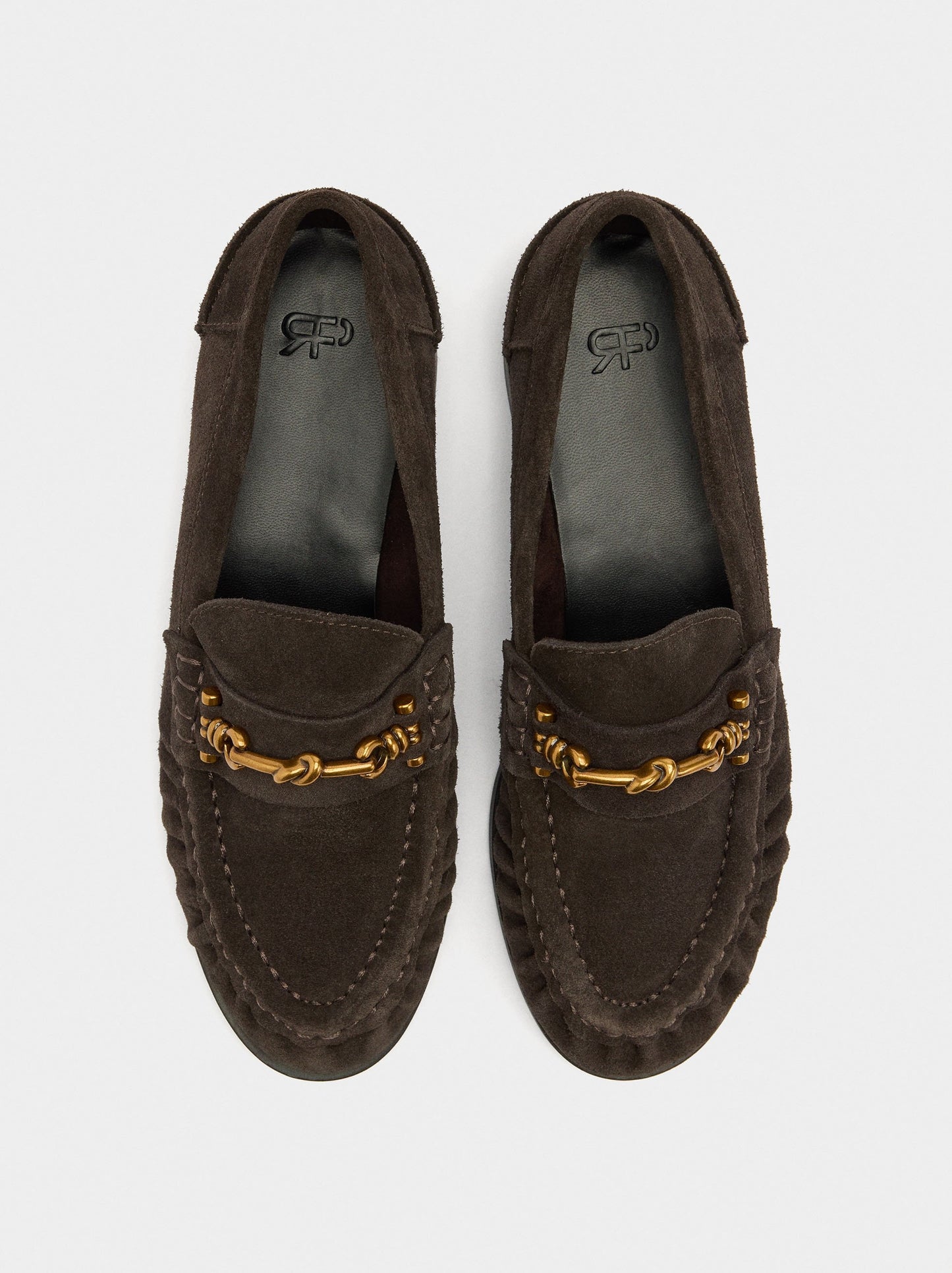 Leather Loafers With Buckle
