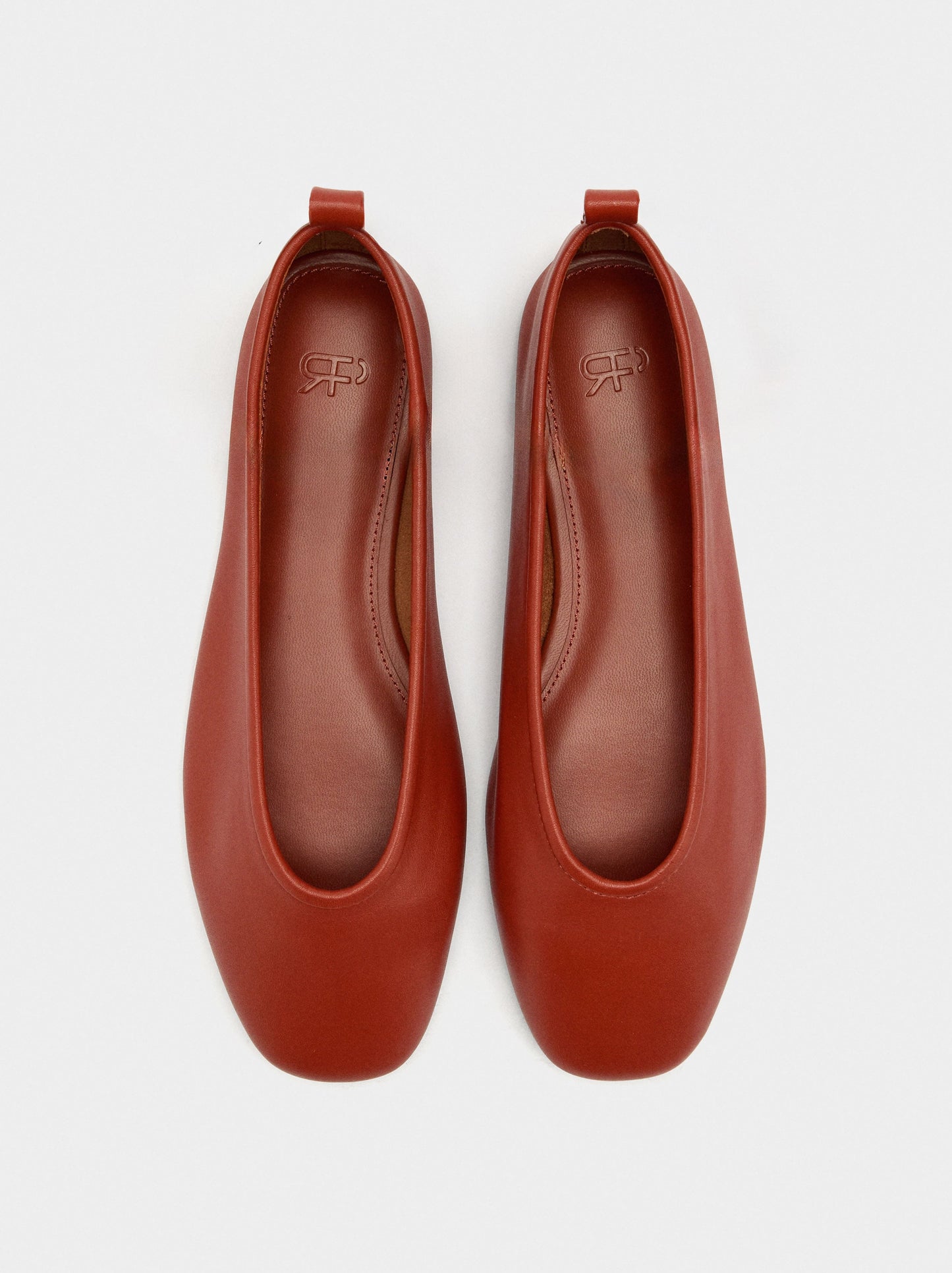 Leather Ballerinas With Strap And Buckle