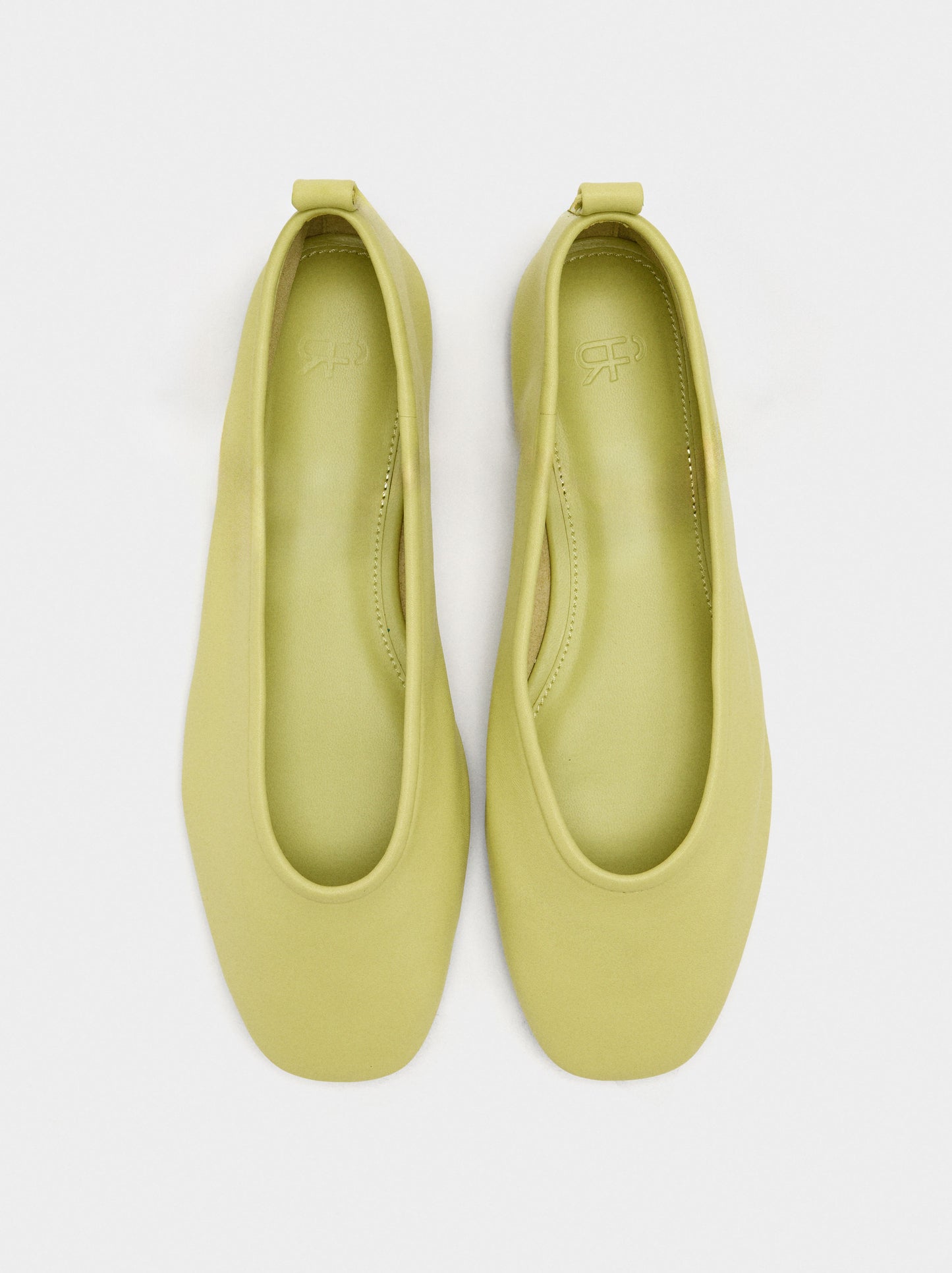 Leather Ballerinas With Strap And Buckle