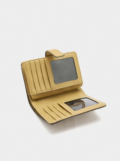 Wallet With Leather-Effect
