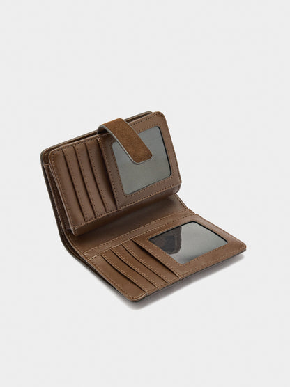 Wallet With Leather-Effect