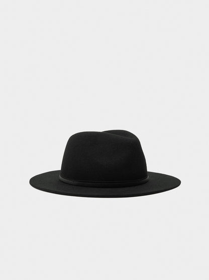 Wool Hat With Belt Detail