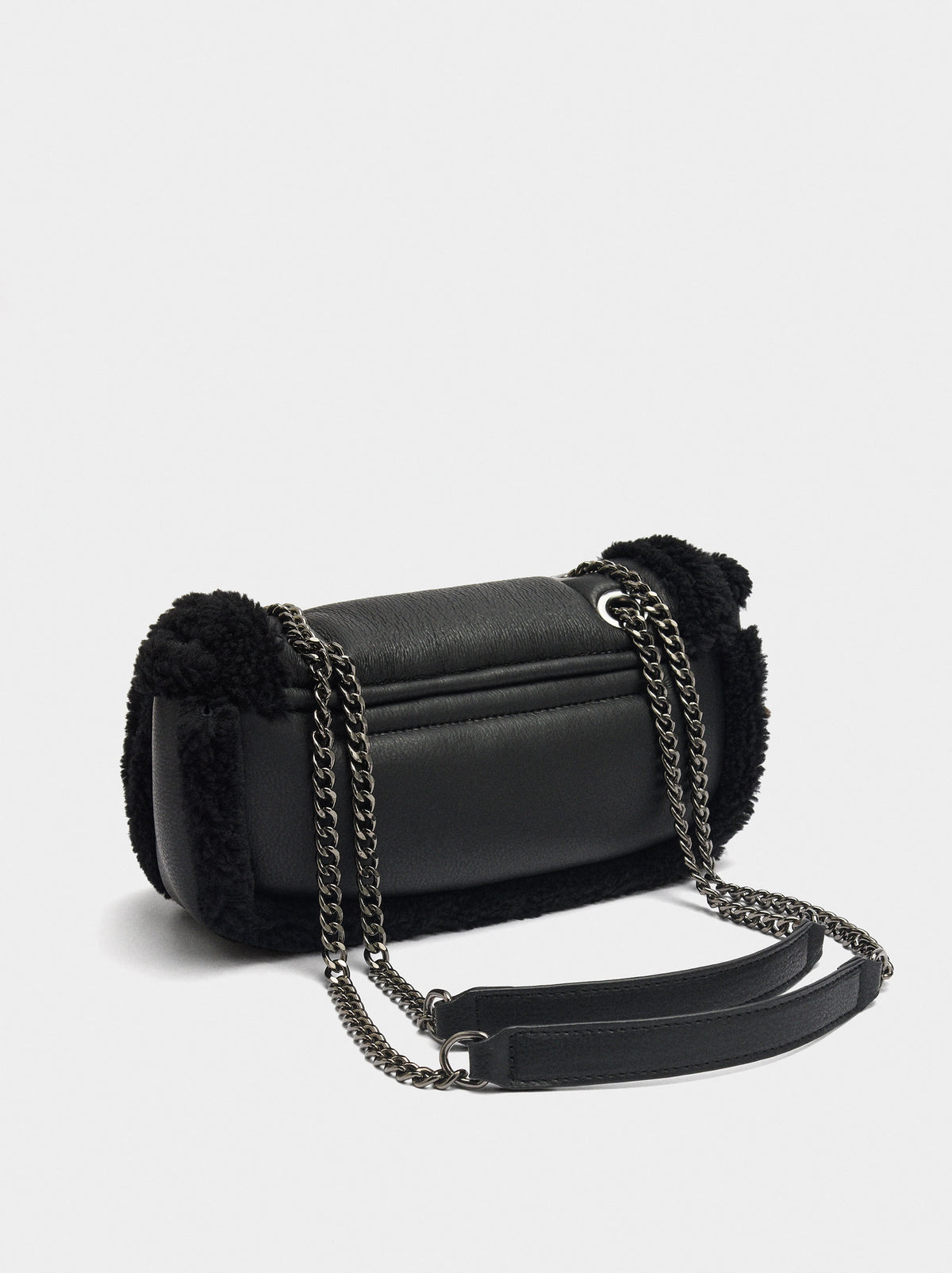 Party Bag With Fur Effect Borders
