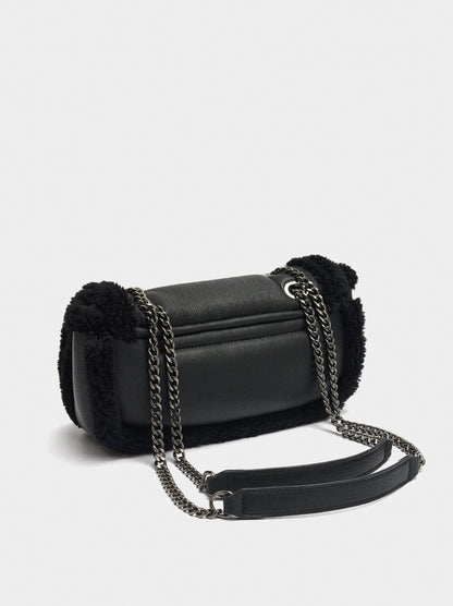 Party Bag With Fur Effect Borders