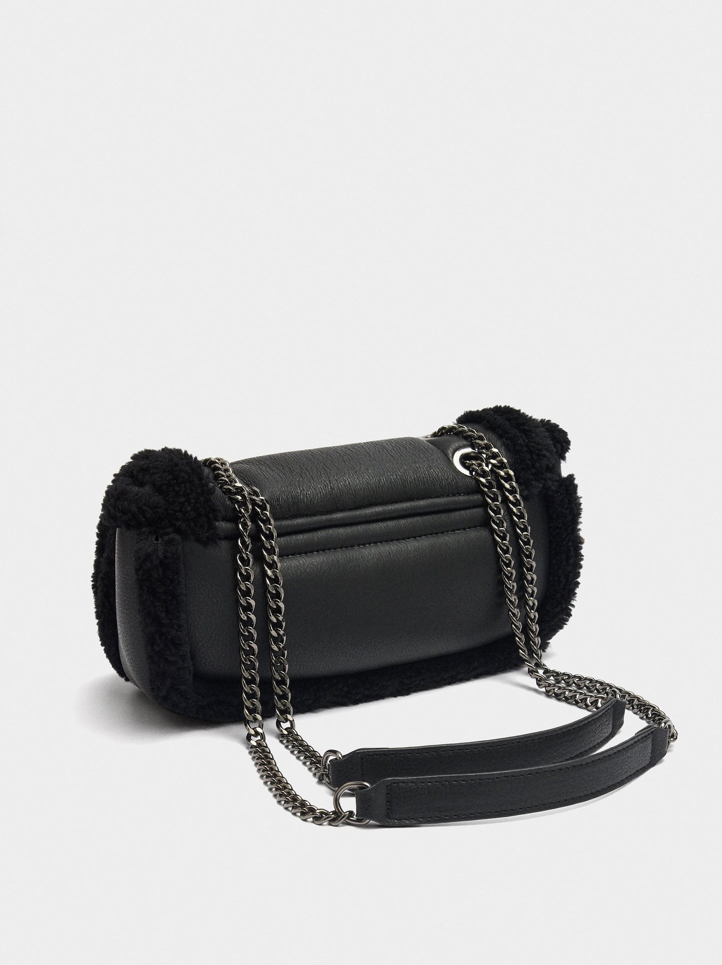 Party Bag With Fur Effect Borders