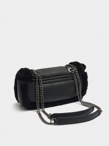 Party Bag With Fur Effect Borders
