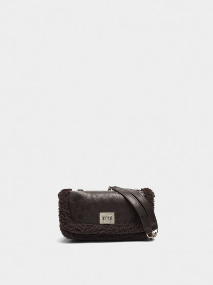 Party Bag With Fur Effect Borders