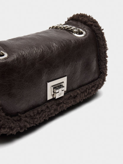 Party Bag With Fur Effect Borders