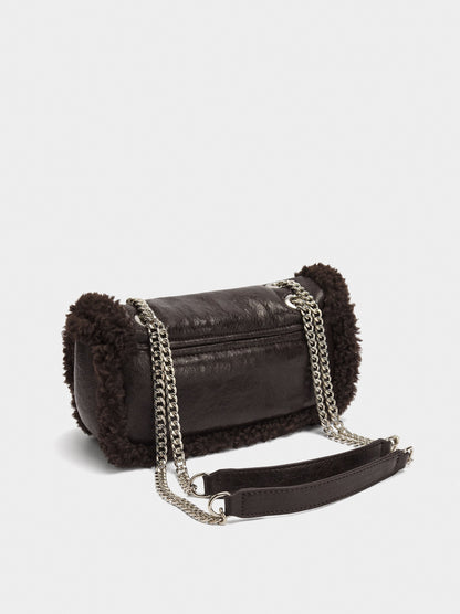 Party Bag With Fur Effect Borders