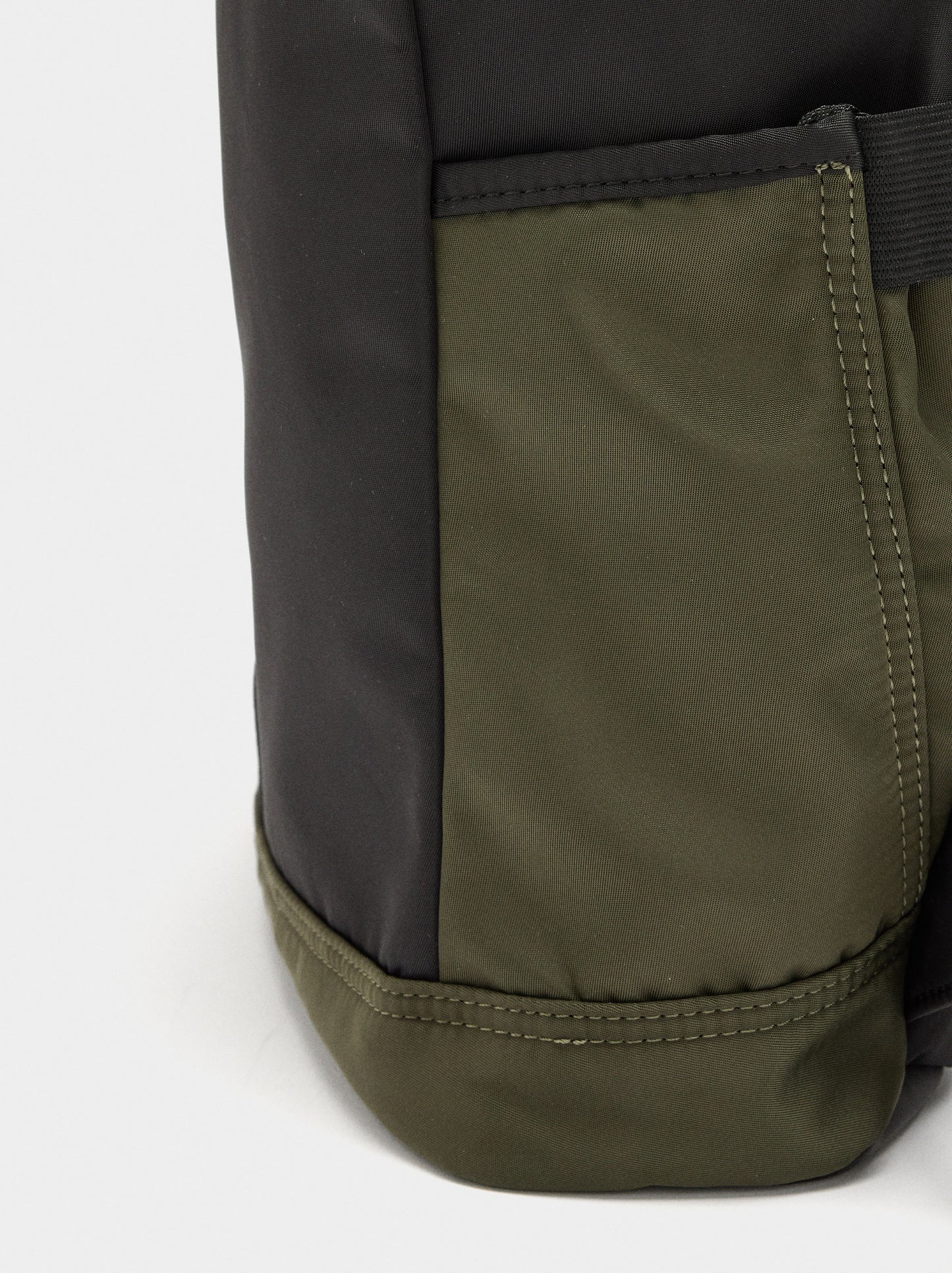 Colour Block Nylon Backpack For 15" Laptop
