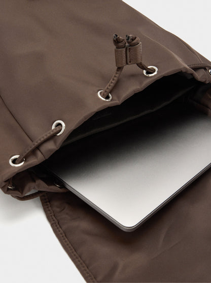 Colour Block Nylon Backpack For 13" Laptop