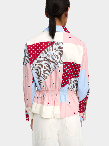 Collage Shirt 100% Cotton