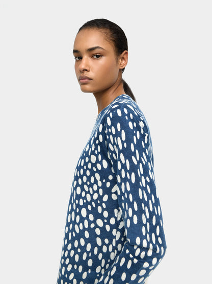 Patterned Knit Sweater