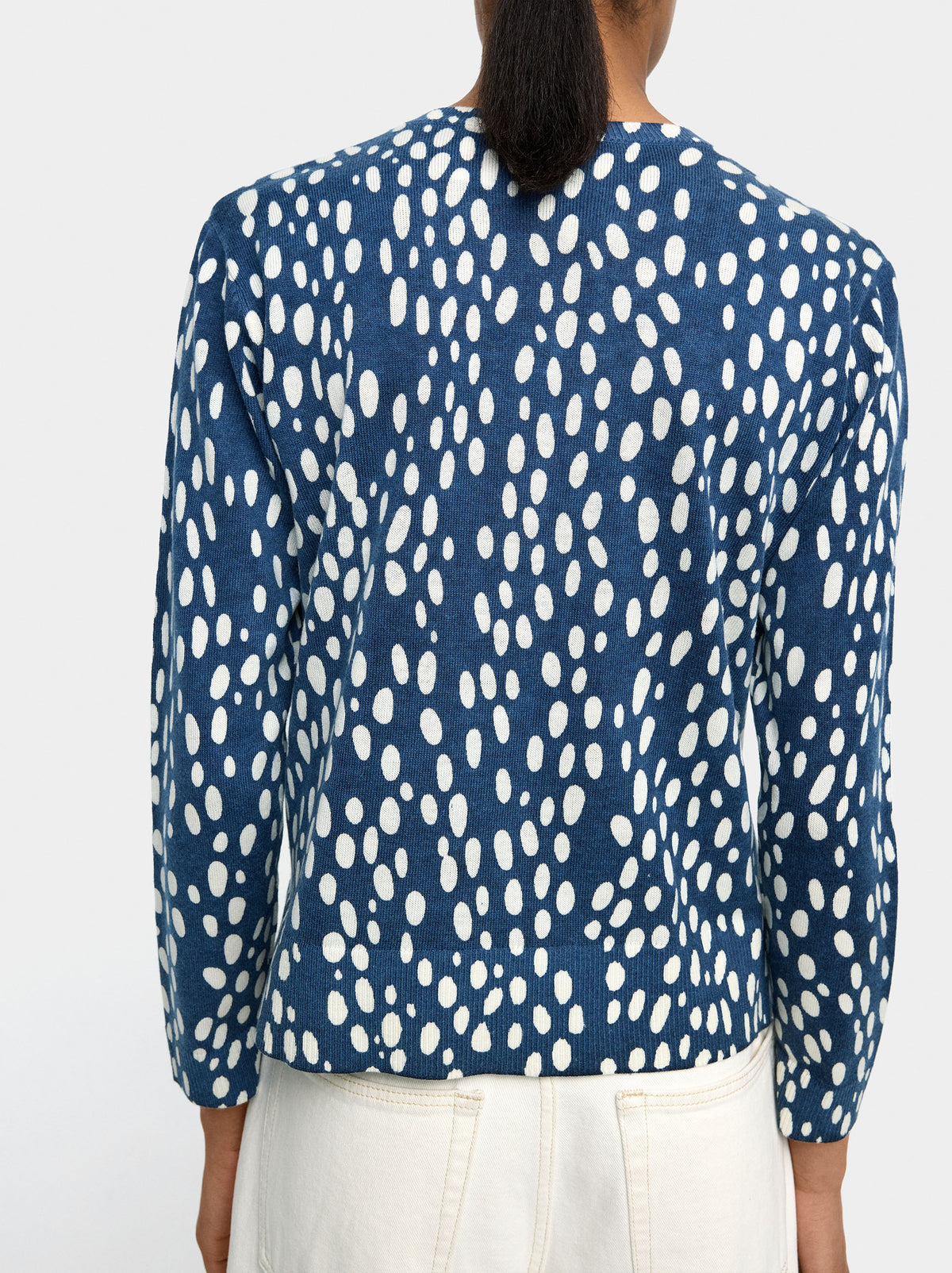 Patterned Knit Sweater