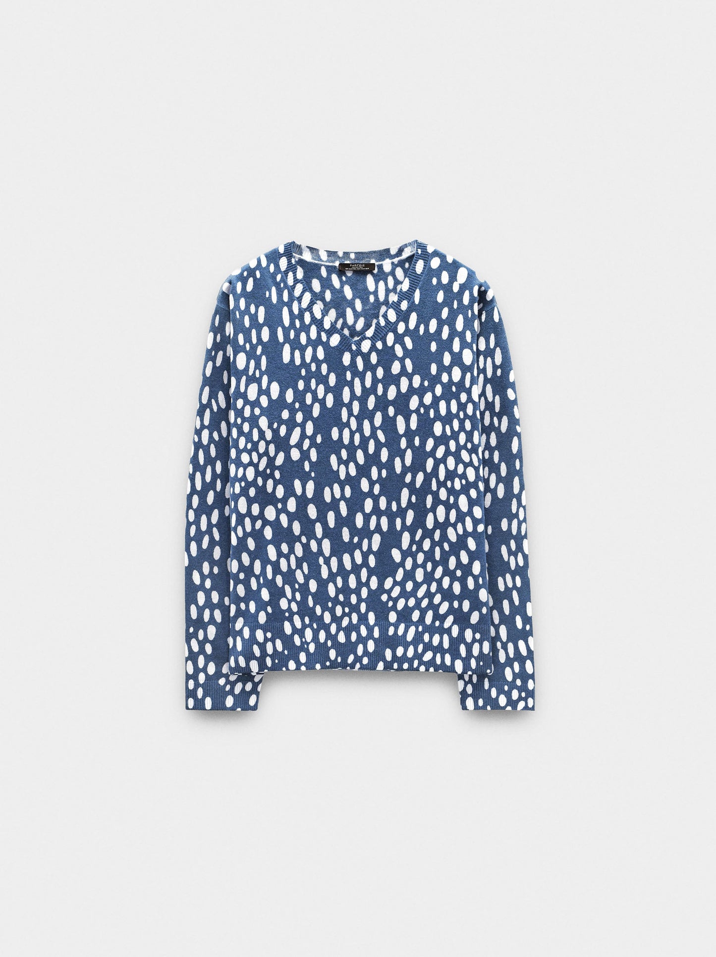 Patterned Knit Sweater