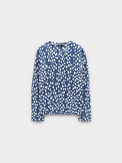 Patterned Knit Sweater