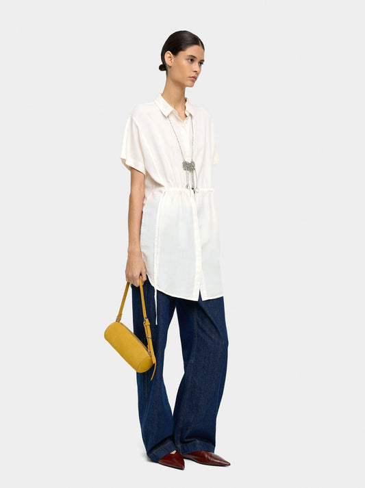 Shirt Dress With 100% Lyocell