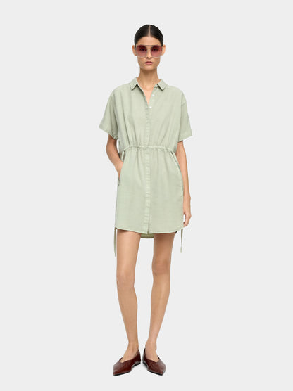 Shirt Dress With 100% Lyocell