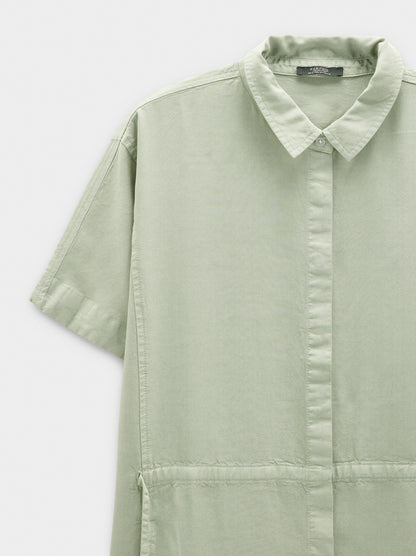 Shirt Dress With 100% Lyocell