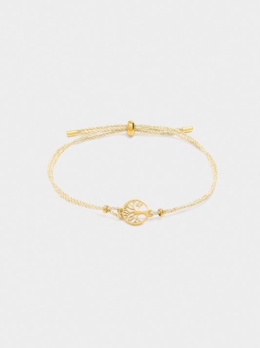 Adjustable Bracelet With Tree Of Life