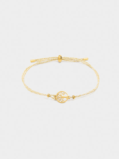 Adjustable Bracelet With Tree Of Life