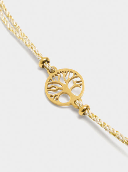 Adjustable Bracelet With Tree Of Life