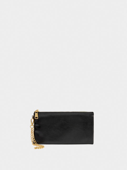 Multi-Purpose Pouch With Cracked Effect