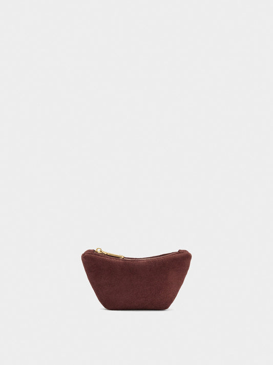 Coin Purse With Leather-Effect